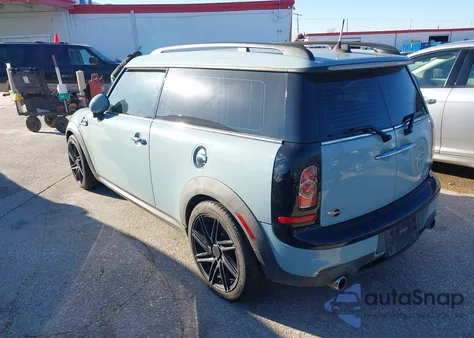 2012 Mini Cooper S Clubman z USA, uszkodzony, nr VIN WMWZG3C54CTY38270
